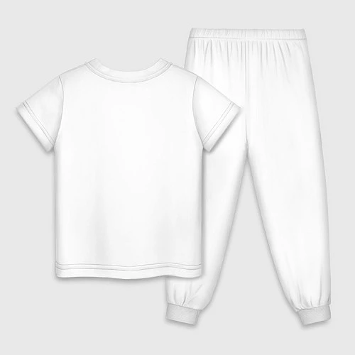 Детская пижама Taurus Minimalism / Белый – фото 2