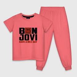 Детская пижама Bon Jovi: Nice day