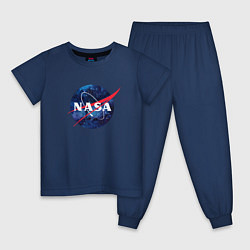 Детская пижама NASA: Cosmic Logo