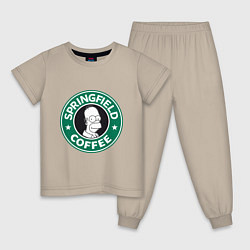 Детская пижама Springfield Coffee