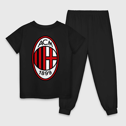Детская пижама Milan ACM / Черный – фото 2