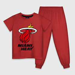 Детская пижама Miami Heat-logo