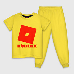 Детская пижама Roblox Logo