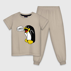 Детская пижама Пингвин: Linux