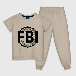 Детская пижама FBI Agency