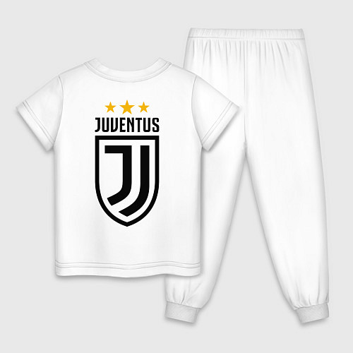 Детская пижама Juventus: Black & White / Белый – фото 2