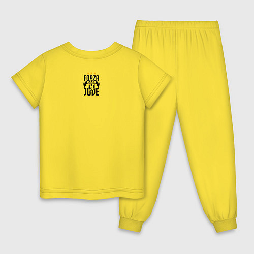 Детская пижама Juventus 1897 / Желтый – фото 2