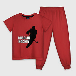 Детская пижама Russian Red Hockey