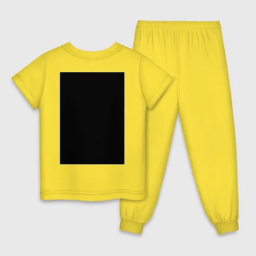 Детская пижама Apex / Желтый – фото 2