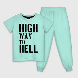 Детская пижама High way to hell