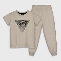Детская пижама The well-known eye