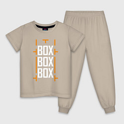 Детская пижама Box box box