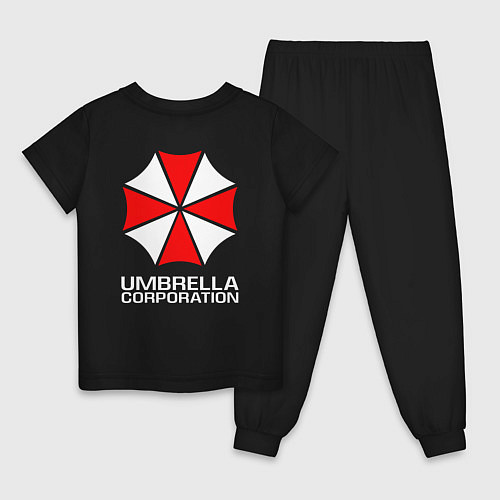 Детская пижама UMBRELLA CORP / Черный – фото 2