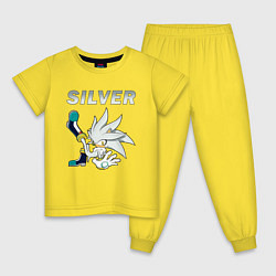 Детская пижама SONIC Silver
