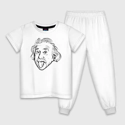 Детская пижама Альберт Эйнштейн
