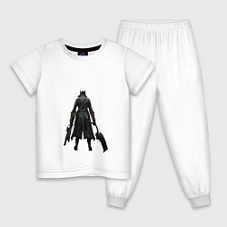 Пижама хлопковая детская Bloodborne, цвет: белый