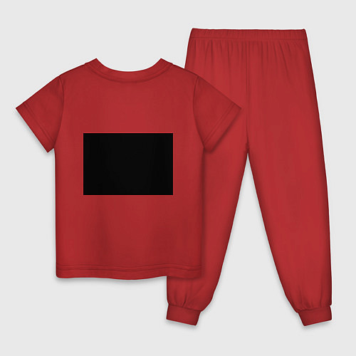 Детская пижама Изоляция / Красный – фото 2