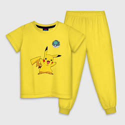 Детская пижама Pokemon pikachu 1