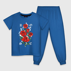 Детская пижама РОЗЫ ROSES SMOKE