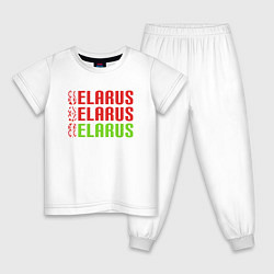 Детская пижама Моя Беларусь