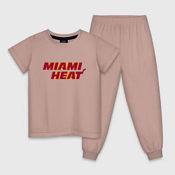 Детская пижама NBA - Miami Heat