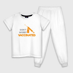 Детская пижама Vaccinated