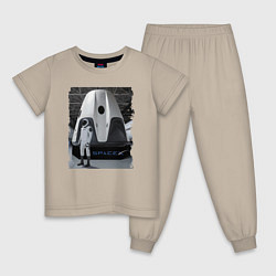 Детская пижама Пилот Space X