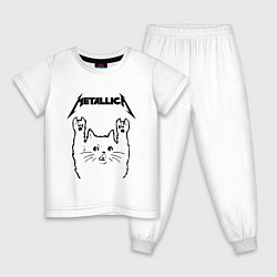Детская пижама METALLICA МЕТАЛЛИКА