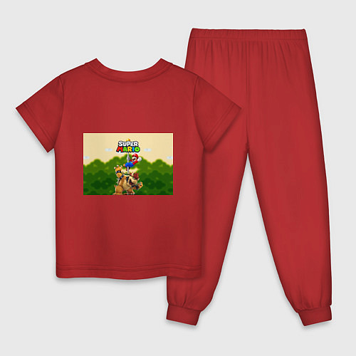 Детская пижама Mario Coins / Красный – фото 2