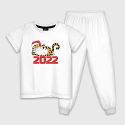 Детская пижама Романтичный тигр 2022