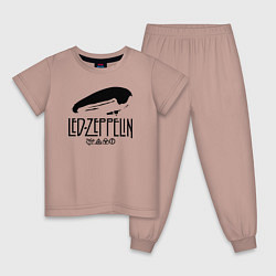 Детская пижама Дирижабль Led Zeppelin с лого участников