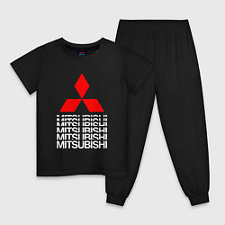 Детская пижама MITSUBISHI МИЦУБИСИ МИТСУБИСИ МИЦУБИШИ LOGO STYLE