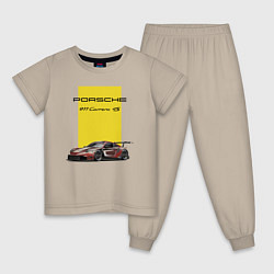 Детская пижама Porsche Carrera 4S Motorsport