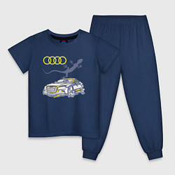 Детская пижама Audi Quattro - зачётное точило!