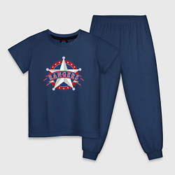 Детская пижама Texas Rangers -baseball team