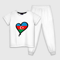 Детская пижама Azerbaijan Heart