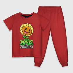 Детская пижама Plants vs Zombies Подсолнух