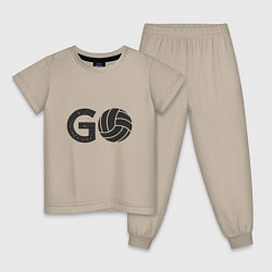 Детская пижама Go Volleyball