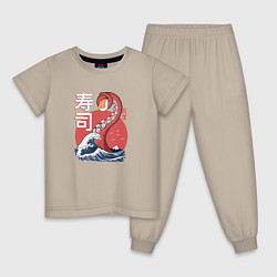 Детская пижама Kraken Kawaii Sushi