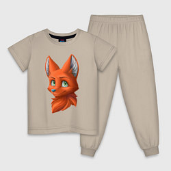 Детская пижама Милая лисичка Cute fox