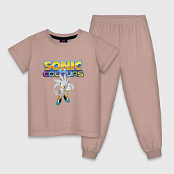 Детская пижама Silver Hedgehog Sonic Video Game