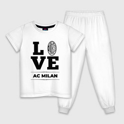 Детская пижама AC Milan Love Классика