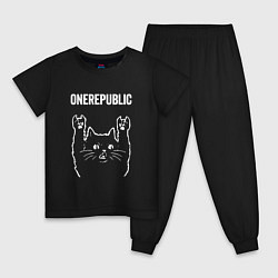Детская пижама OneRepublic Рок кот One Republic