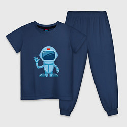 Детская пижама Blue Spaceman