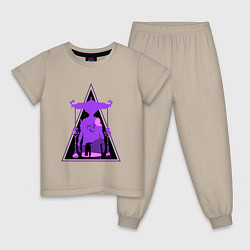 Детская пижама Геншин Импакт Скарамучча