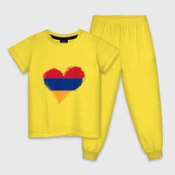 Детская пижама Сердце - Армения