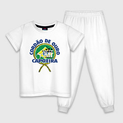 Детская пижама Cordao de ouro Capoeira flag of Brazil