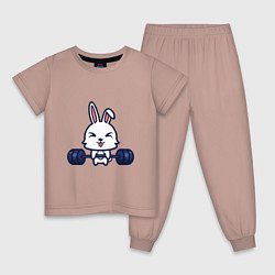 Детская пижама Кролик атлет