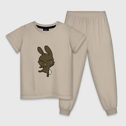 Детская пижама Прикольный кролик
