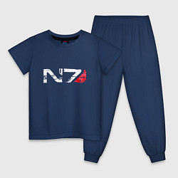 Детская пижама Mass Effect N7 - Logotype